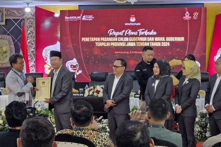 Alasan Luthfi-Yasin Tidak Hadiri Sidang Pleno Penetapan Gubernur-Wagub Jateng Terpilih