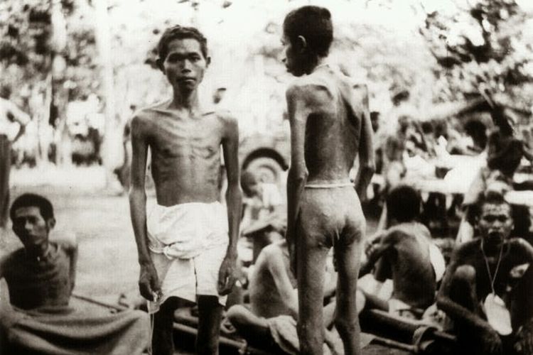 Para Romusha saat pendudukan Jepang