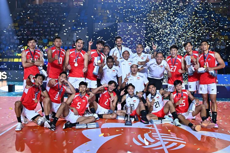Sabet Juara AVC Cup 2026, Timnas Voli Putra Indonesia Patahkan Kemustahilan di Asia