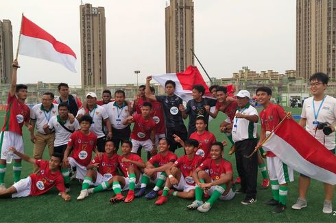 Tim Pelajar U-16 Indonesia Juarai Gothia Cup China 2019