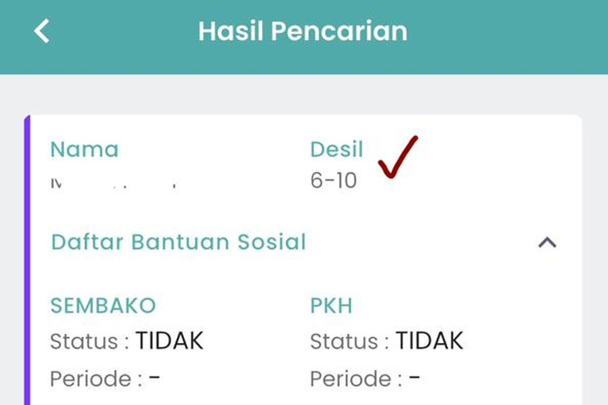 Cara Cek Desil Kemensos 2026 Pakai NIK KTP, Anda Masuk Desil Berapa?