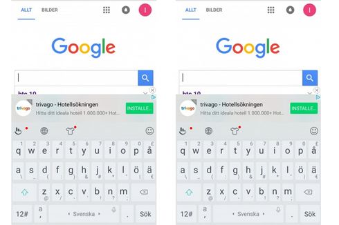 Keyboard Android HTC Disusupi Iklan, Pengguna Berang