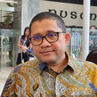 Direktur Jenderal Strategi Ekonomi dan Fiskal Kementerian Keuangan Febrio Kacaribu saat ditemui di Gedung DPR RI, Jakarta, Kamis.
