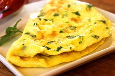 Resep Omelet Tahu Kucai, Olahan Telur Dadar Kaya Serat