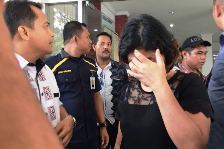 Diana Aman alias Diana Chia, terpidana Perdagangan Orang yang Jadi Buronan Kejari Kupang Tertangkap di Tanjungbalai, Jumat (31/8/2018)