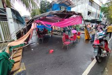 TPS 24-25 Petojo Selatan Ambruk akibat Hujan, Dipindah ke Pos RW dan Mushala