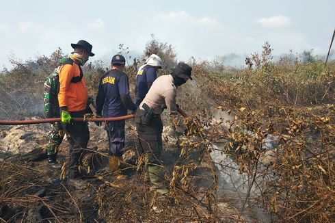 Polres Lingga Riau Amankan 2 Orang Pembakar Hutan
