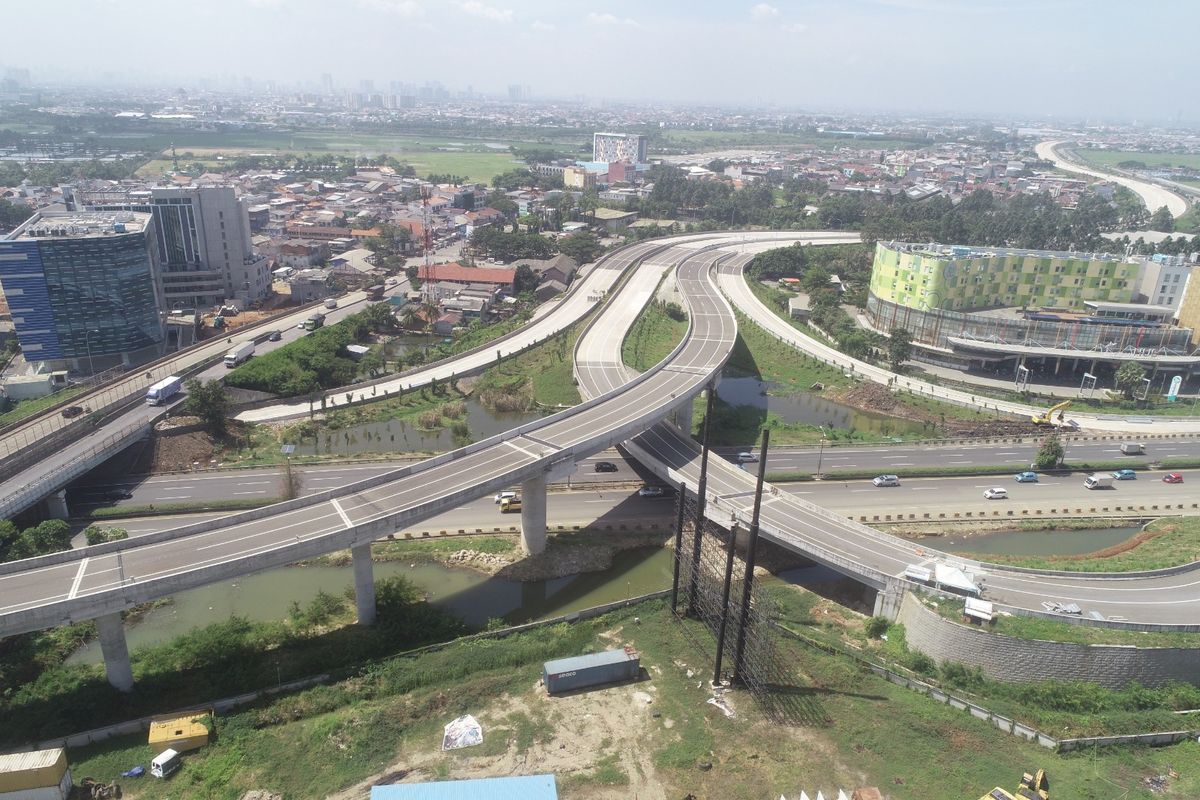 Ilustrasi Jalan Tol Cengkareng ? Batu Ceper ? Kunciran (CBK)