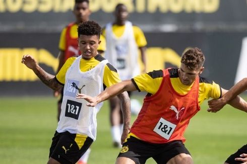Para Pemain Dortmund Dilarang Bocorkan Kabar Transfer Sancho, tetapi Meunier Beda