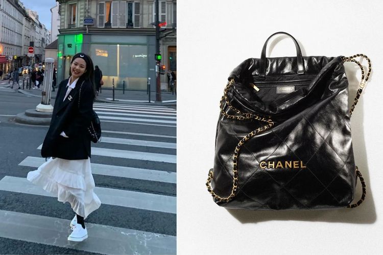 Chanel Black Backpack