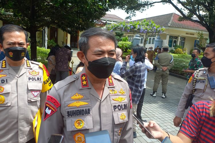 Kapolda DIY Irjen Pol Asep Suhendar saat ditemui di Kepatihan Kota Yogyakarta, Senin (25/4/2022)