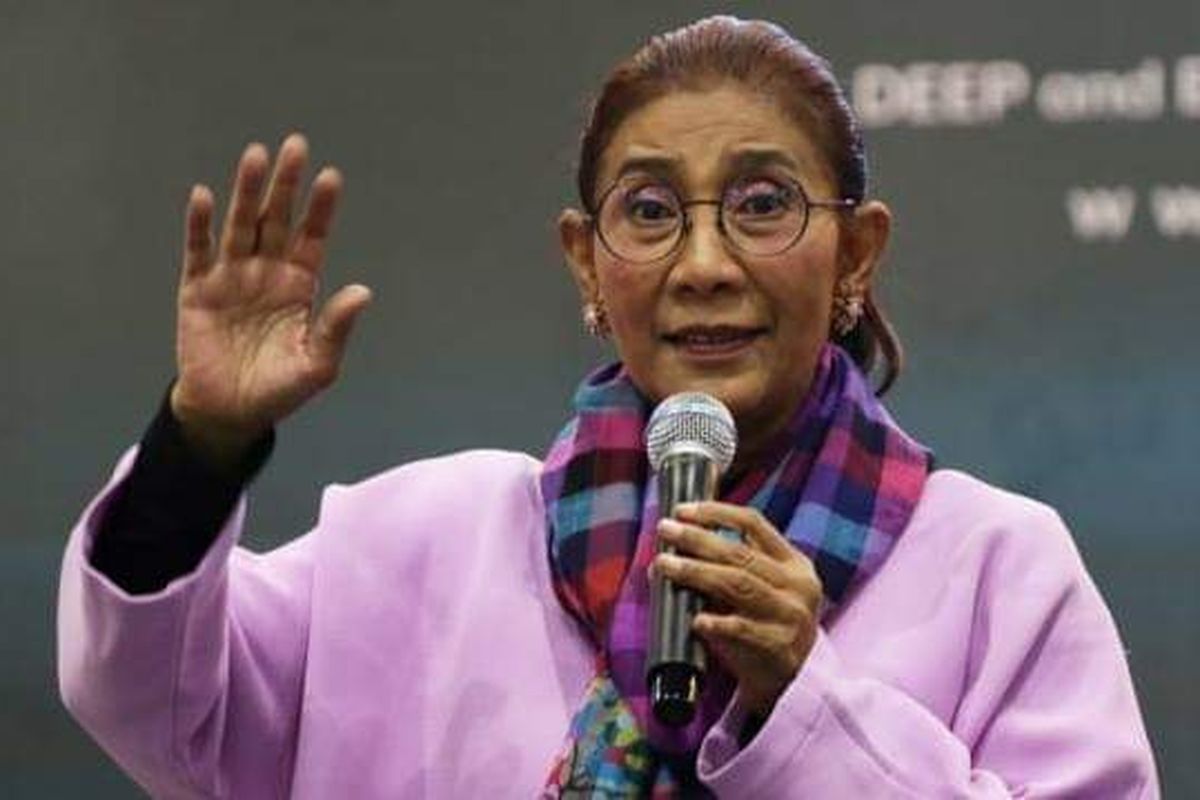 Menteri KKP Susi Pudjiastuti