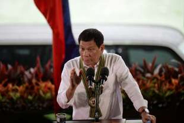 Presiden Filipina Rodrigo Duterte.