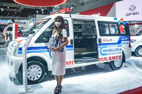DFSK Hadirkan Ambulans Listrik Pertama Berbasis Gelora E di IIMS 2023