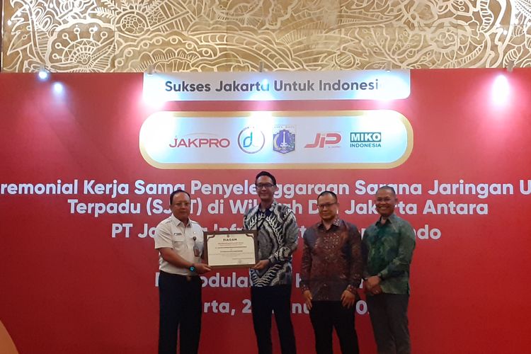 Seremonial Penyelenggaraan SJUT di Jakarta, Rabu (25/1/2023)