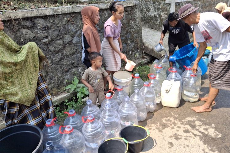 Kemarau Panjang, BPBD Lebak Siaga Darurat Air Bersih di 20 Kecamatan, 110 Ribu KK Terdampak