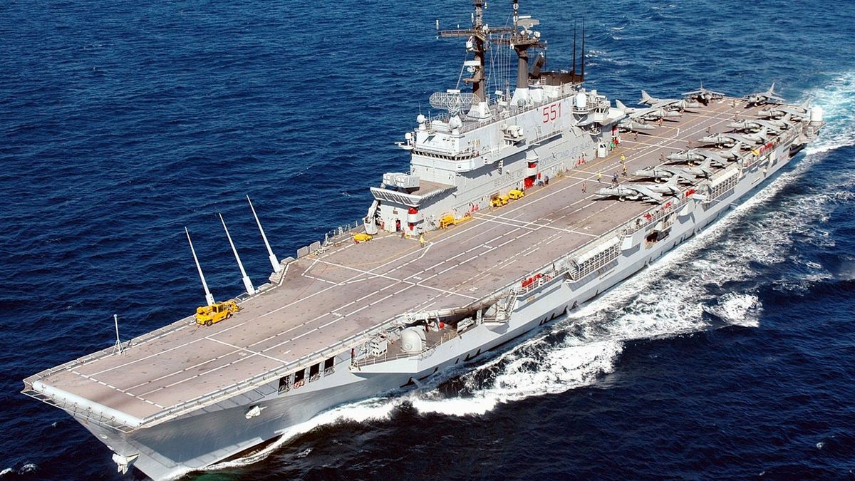 Alasan TNI AL Incar Kapal Induk Giuseppe Garibaldi dari Italia, Bakal Jadi  yang Pertama di Indonesia