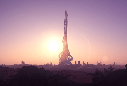 Ini Proyek Pencakar Langit Arab Saudi yang Bakal Lampaui Burj Khalifa