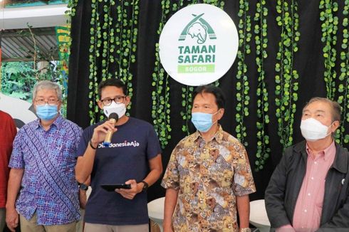 Sandiaga Uno Beri Nama Pulisia untuk Bayi Gajah di Taman Safari, Ini Artinya