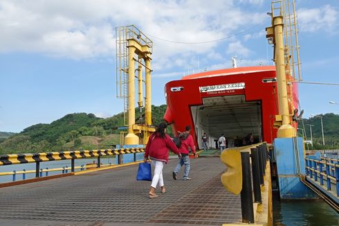 Jelang Larangan Mudik, Pelabuhan Lembar Lombok Barat Terpantau Sepi Pemudik, Ternyata...