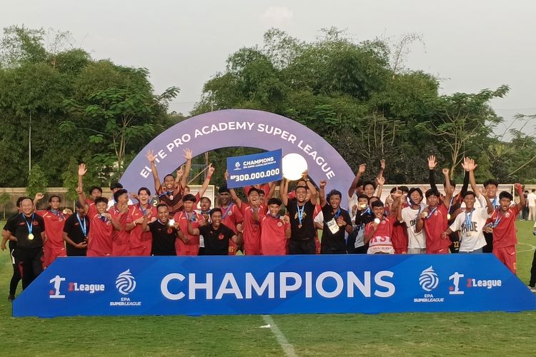 Persija Juara EPA Super League U20, Borong Banyak Penghargaan