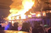 25 Ruko di Pasar Bodok Kalbar Terbakar, Diduga akibat Korsleting