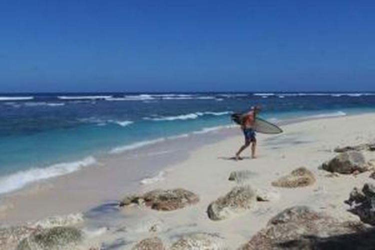 Pantai Green Bowl Keindahan Tersembunyi Di Selatan Bali