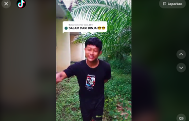 Viral "Salam dari Binjai" di Tiktok dan Twitter Terkenal hingga ...