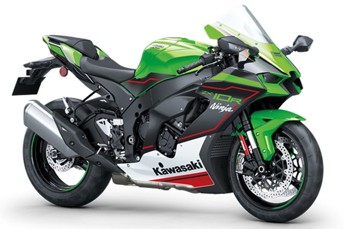 Kawasaki Ninja ZX-10R MY2022 dengan pilihan warna baru