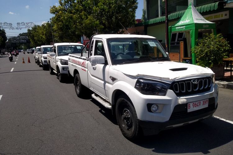 Setelah Terima Truk, KDMP di Blitar Mulai Terima Kiriman Pikap Buatan India