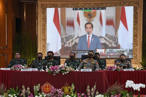 Beri Pembekalan Calon Perwira TNI-Polri, Jokowi Singgung Disrupsi Teknologi