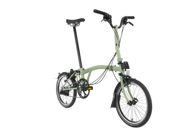 Brompton matcha green, warna terbaru di tahun 2023 yang terinspirasi dari warna teh hijau. 