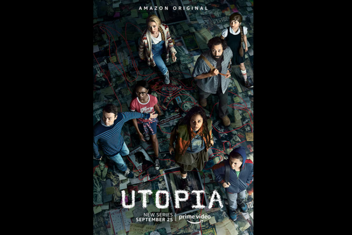 Serial drama misteri Utopia (2020) tayang di Amazon Prime Video pada 25 September mendatang.