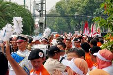 Diiringi Marching Band, 580 Caleg PKS Daftarkan Diri ke KPU RI