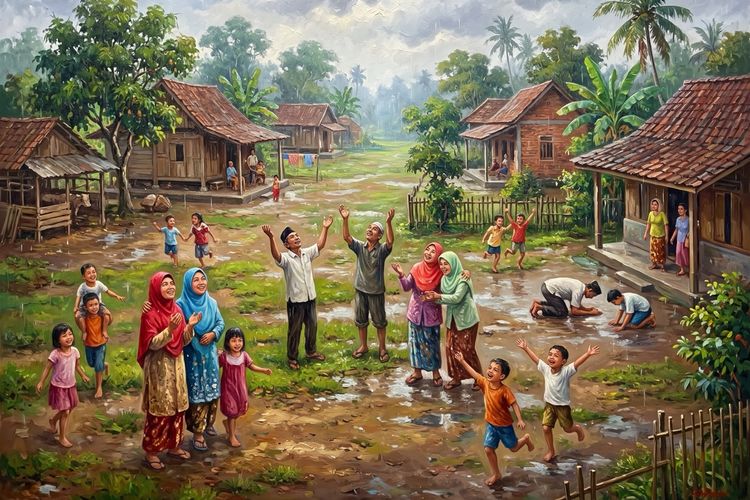 Doa Saat Hujan Turun dan Setelah Hujan Reda, Lengkap Arab, Latin, dan Artinya