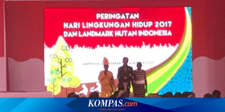 Jokowi Hadiri Hari Lingkungan Hidup