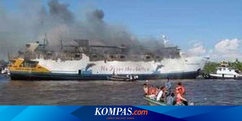 Kapal Laut Teduh Terbakar, Satu Tewas