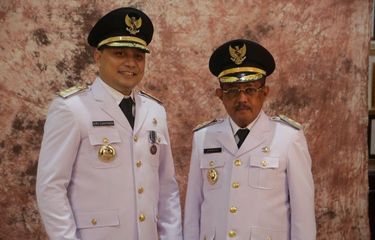 Profil Eri-Armuji, Pasangan Petahana yang Lawan Kotak Kosong pada ...