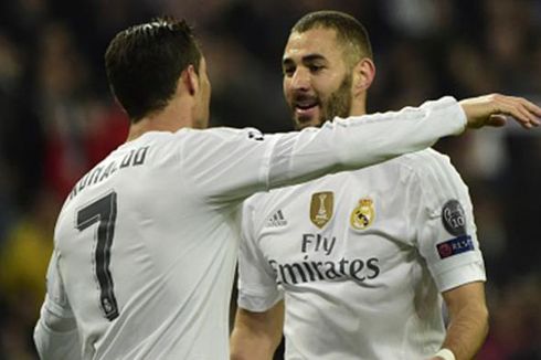 Kegembiraan Benzema dan Ronaldo usai Sumbang 7 Gol