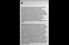 Iqbaal Svmmerdose Kecewa dan Merasa Tidak Diapresiasi di Konser LANY