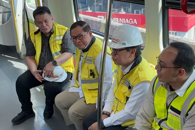 Pramono Targetkan LRT Kelapa Gading-Manggarai Diresmikan Presiden Prabowo pada Agustus 2026
