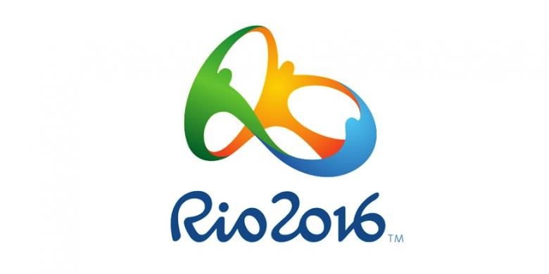 Logo Olimpiade 2016 di Rio de Janeiro, Brasil.