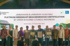 Jimbawana Raih Predikat Kawasan Hijau Platinum dari GBCI