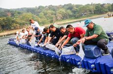 ITB Jatiluhur International Triathlon Diwarnai Pelestarian Sungai dan Waduk