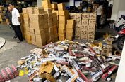 936.000 Batang Rokok Ilegal Disita, Polisi Lakukan Penyerahan ke Bea Cukai Madura