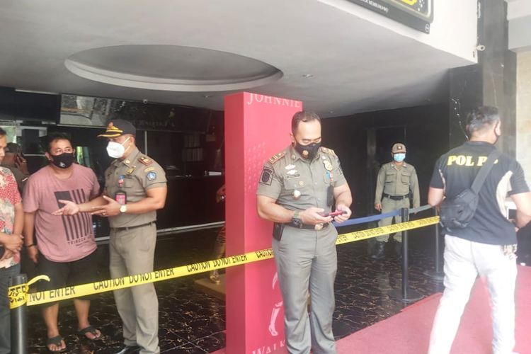 Boshe VVIP Club yang terletak di Jalan Bypass I Gusti Ngurah Rai Tuban, Kuta, Badung, ditutup sementara 