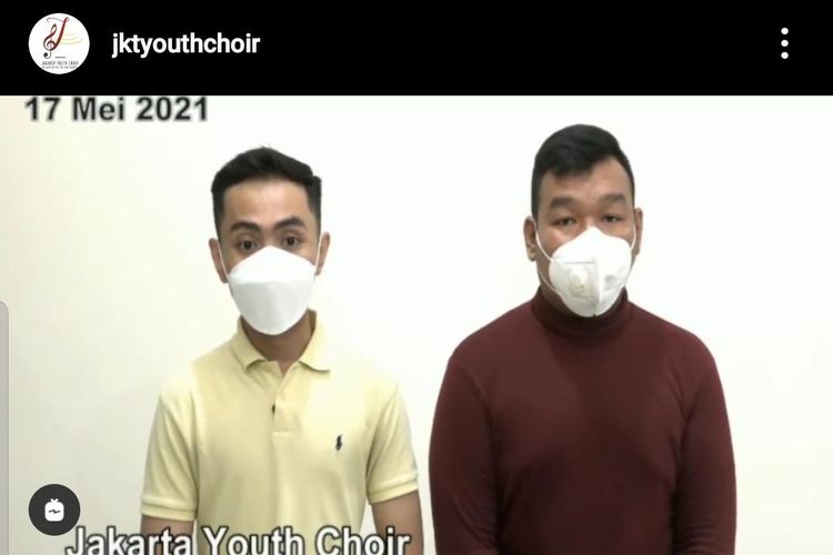 Perwakilan Jakarta Youth Choir (JYC) meminta maaf atas rekaman paduan suara yang dilakukan di Masjid Istiqlal.