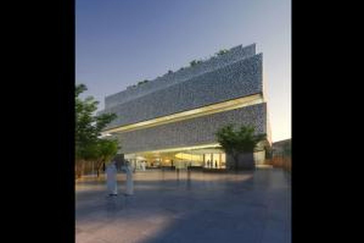 Desain Museum Mekkah, Arab Saudi.