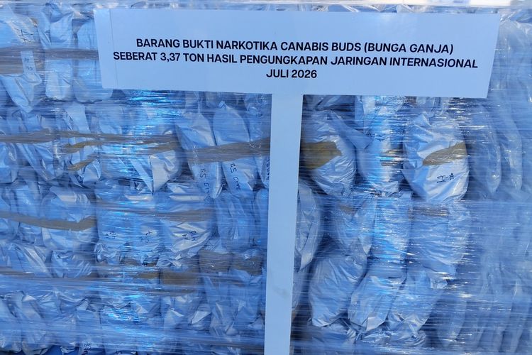 BNN Musnahkan Barang Bukti Narkoba 3,3 Ton dari 5 Kasus, Libatkan Jaringan Internasional