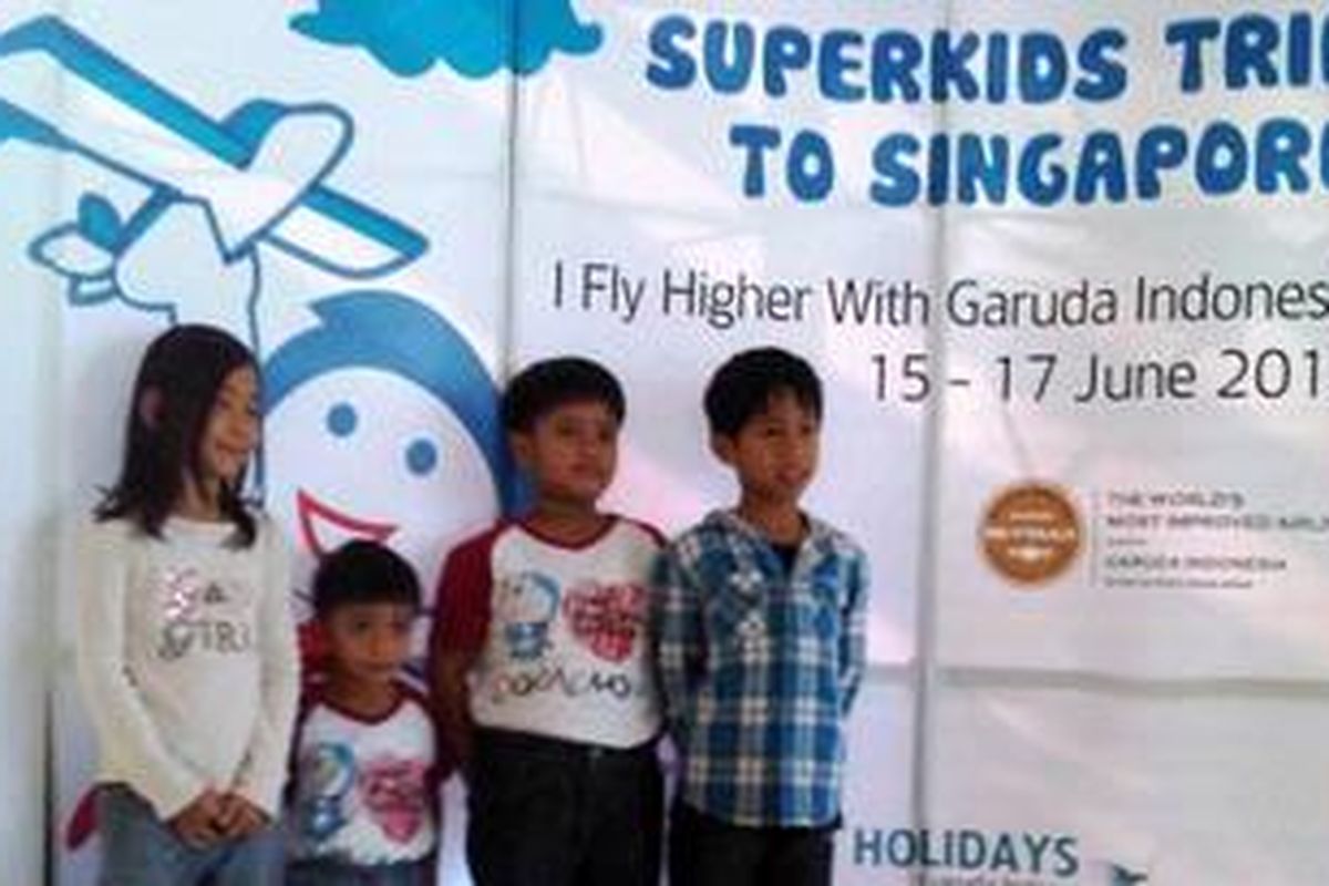 Superkids Trip to Singapore mengajarkan anak untuk mandiri saat bepergian.